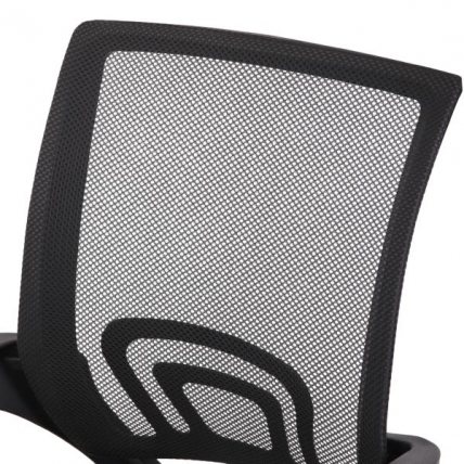 Кресло CROMEX (КРОМЕКС) Top CH-695 ХРОМ сетка/ткань TW черное_10