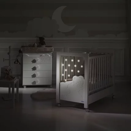 Кровать Micuna Dolce Luce Relax Plus 120x60 White_8