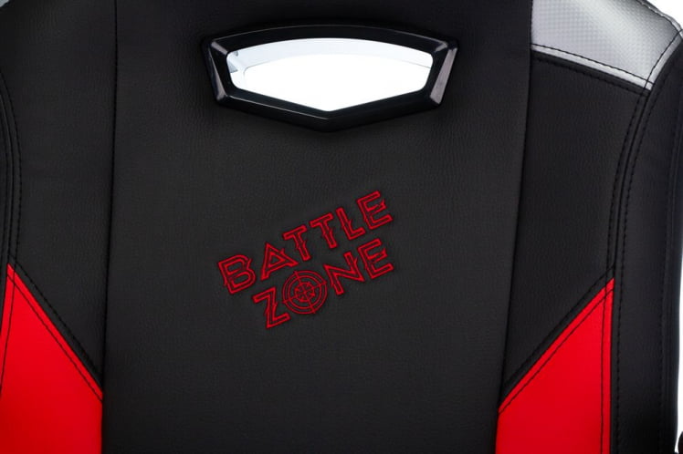 Геймерское кресло Zombie HERO BATTLEZONE Черный-красный_6