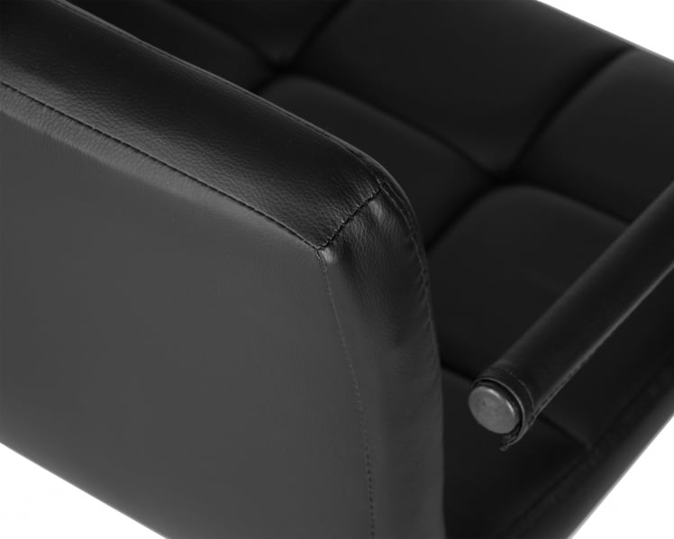 Стул барный DOBRIN KRUGER ARM BLACK (черный)_7