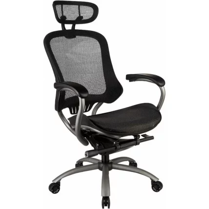 Кресло руководителя EChair-PICASSO-E 322023 Черное_0