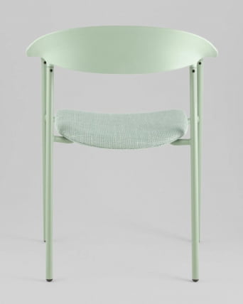 Стул Eila с подушкой пластик зеленый_4