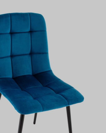 Стул Одди НЕВ велюр синий / NEW_6