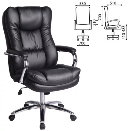 Кресло офисное BRABIX Amadeus EX-507 Черный_0
