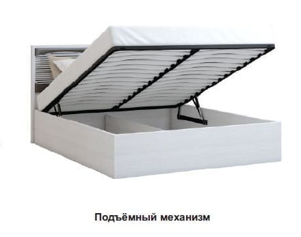 Кровать с подъемным механизмом Селеста Кр92 Ясень Анкор светлый Кровать с подъемным механизмом Селеста Кр92 Ясень Анкор светлый_1