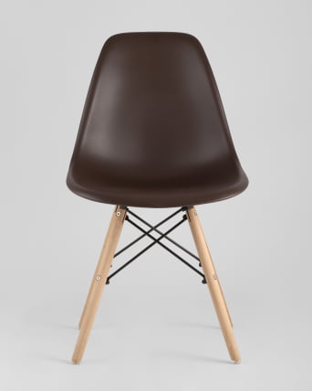 Стул Еамес ДСВ 4 шт. Коричневый / Eames DSW_4
