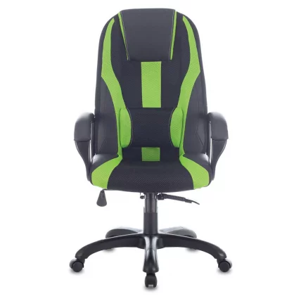 Кресло игровое BRABIX PREMIUM Rapid GM-102 Черный-зеленый_1