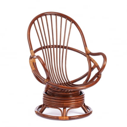 Кресло вращающееся FLORES 5005 /без подушки/ Pecan (орех)_15