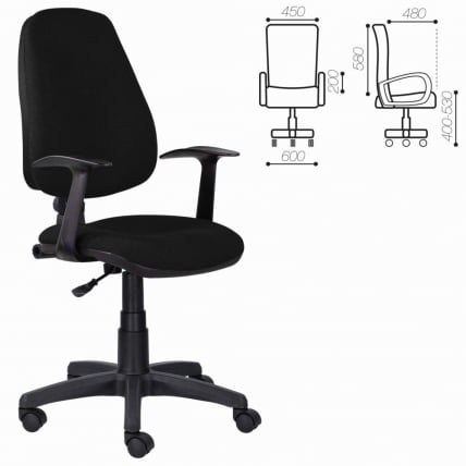 Кресло BRABIX Comfort MG-321 Черный_0