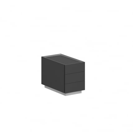 Тумба опорная Oliver OL-20-10.OS.OS Оникс серый_0