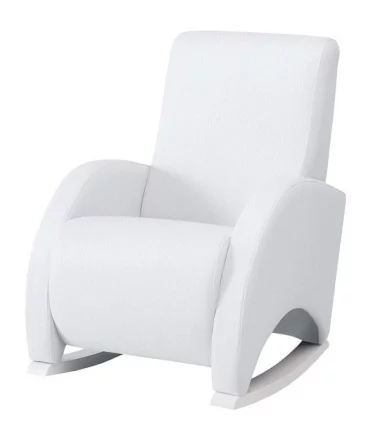 Кресло-качалка Micuna Wing/Confort white/white искусственная кожа Кресло-качалка Micuna Wing/Confort white/white искусственная кожа_0