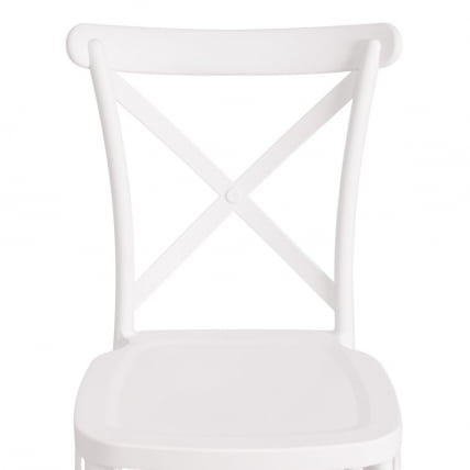 Стул CROSS (mod. PL24) / 1 шт. в упаковке пластик, 48 х 58 х 89 см, White (белый) 11954_6