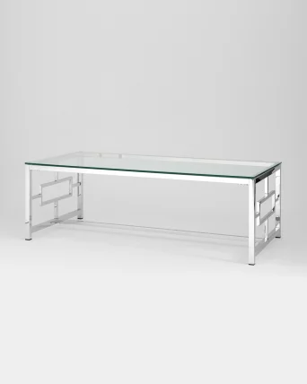 Журнальный стол БРУКЛИН 120x60 Серебро Журнальный стол БРУКЛИН 120x60 Серебро_1
