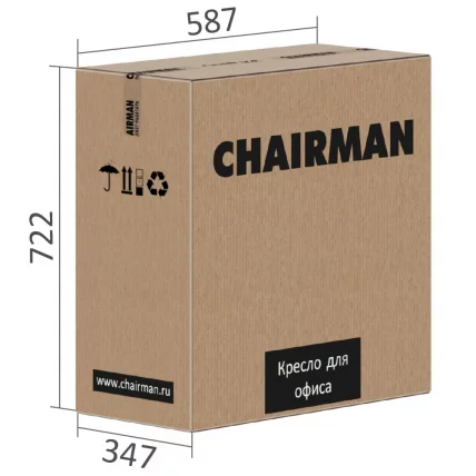 Компьютерное кресло CХАИРМАН ДОМ (Хоме) 115 Бирюзовый / CHAIRMAN (Home)_6
