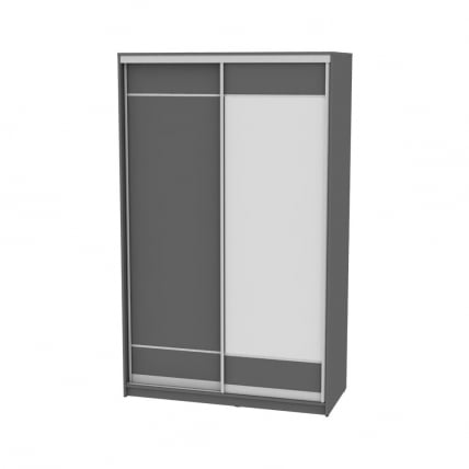 Шкаф-купе Б-230х135х60-1(Графит-Д8Д8) / B-230х135х60-1(Графит-D8D8)_0