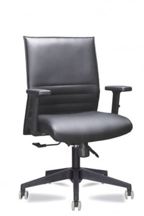 Офисное кресло Майк | Крестовина: пластик паук | Подлокотники: 709 | Низкая спинка: Б / B_0