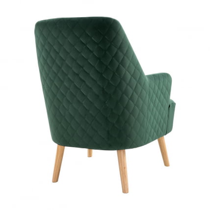 Кресло Хантер велюр Зеленый_5