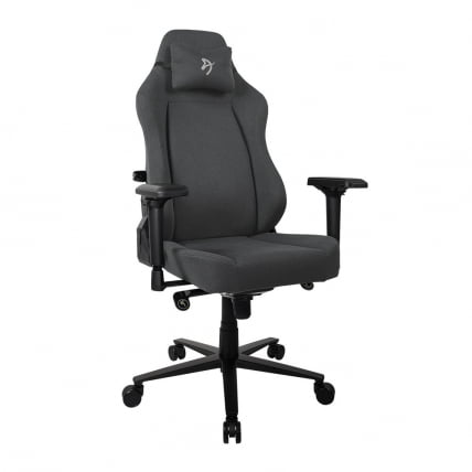 Геймерское кресло Arozzi Primo Woven Fabric Black Grey logo_0