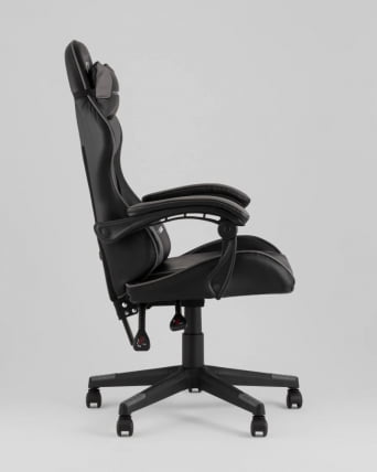 Кресло спортивное TopChairs Shadow черно-серый_2