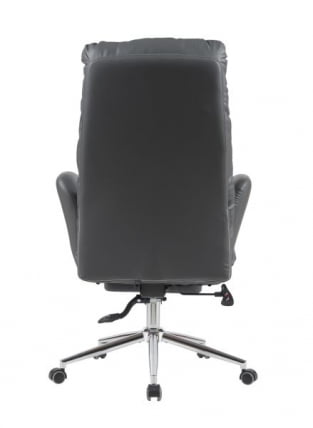 Кресло руководителя ТопЧаирс Солид с оттоманкой серый / TopChairs Solid_2