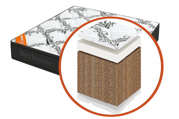 Матрас Империал Суите кокос Грай Нигхт (Берхоусе) Размер: 600х1200 мм / Imperial Suite Gray Night (Berhouse)_0