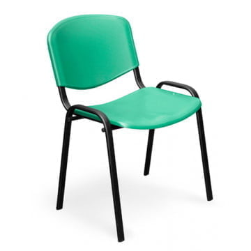 Стул ZP_UP_EChair Rio ИЗО чёрн пластик зеленый 573681_0
