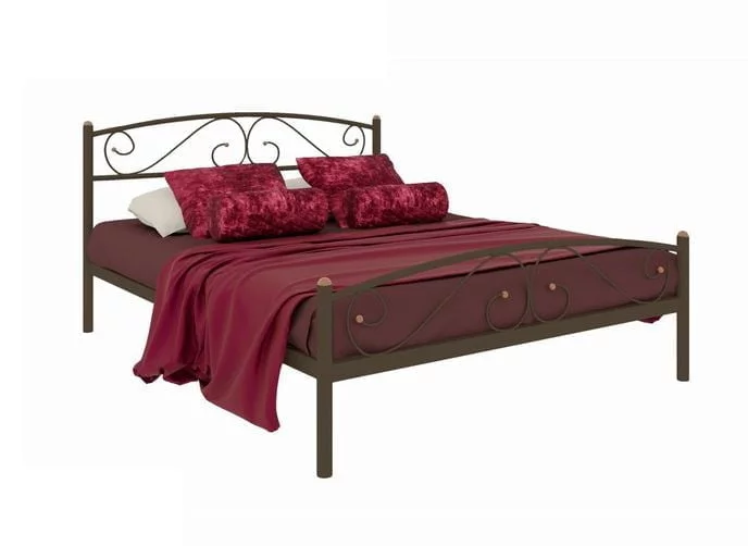 Кровать Вероника Plus 1200х1900 Коричневая_0