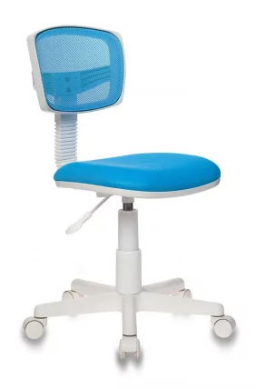 Кресло детское Бюрократ CH-W299/LB/TW-55 Голубой_0