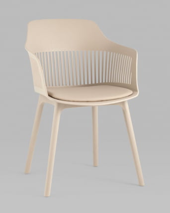 Стул Crocus с подушкой Бежевый_0