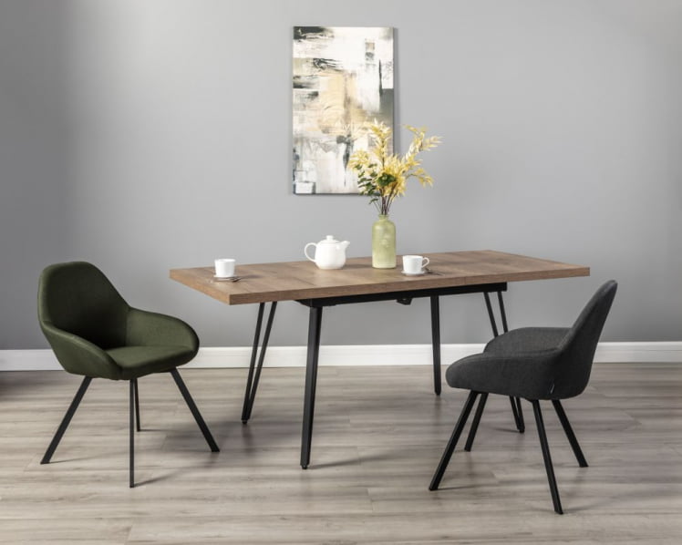 Стол Диего раздвиж.120-160 Галифакс Табак/Бабочка_10