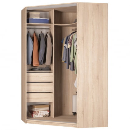 Шкаф-купе ЙА-230х1400-568-4(ДСС-Белый-Д2Д2) / YA-230х1400-568-4(ДСС-Белый-D2D2)_1