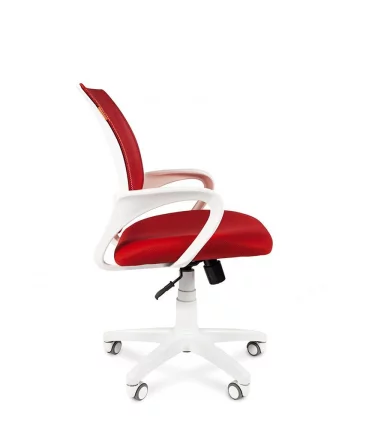 Кресло оператора Chairman 696 white TW-19 Красный_2