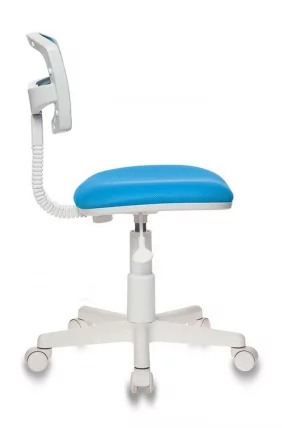 Кресло детское Бюрократ CH-W299/LB/TW-55 Голубой_2