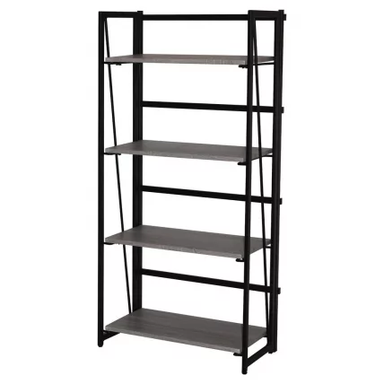 Стеллаж на металлокаркасе BRABIX LOFT SH-001 Дуб антик_1
