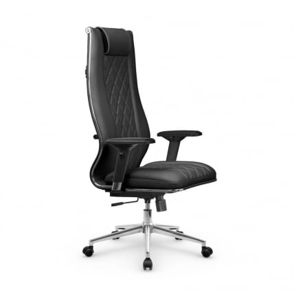 Кресло руководителя МЕТТА L 1m 50M/4D Infinity Easy Clean (MPES) Комплект 7 Черное_1