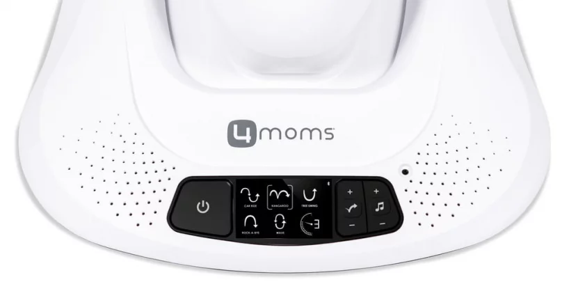Электронное кресло-качалка 4Moms Mamaroo 4.0 Серый плюш Электронное кресло-качалка 4Moms Mamaroo 4.0 Серый плюш_7