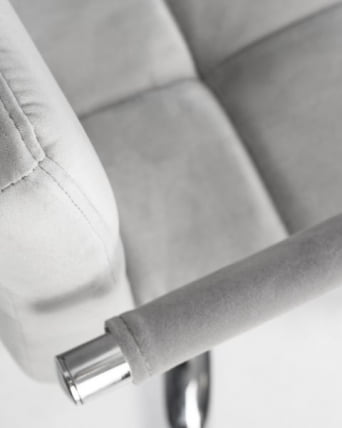 Офисное кресло для персонала ДОБРИН ТЕРРЙ (серый велюр (МДЖ9-75)) 2 шт / DOBRIN TERRY (MJ9-75))_8