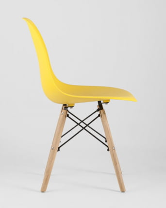 Стул Еамес Стйле ДСВ желтый 4 шт. комплект (разборный каркас) / Eames Style DSW_5