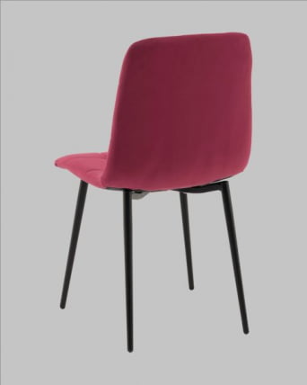 Стул Одди НЕВ велюр красный / NEW_5
