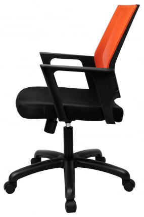 Кресло 1150 ТВ ПЛ Оранжевый/Черный / TW PL_4
