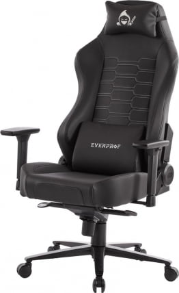 Кресло геймерское Еверпроф Блаcкшот Экокожа Черный / Everprof Blackshot_7