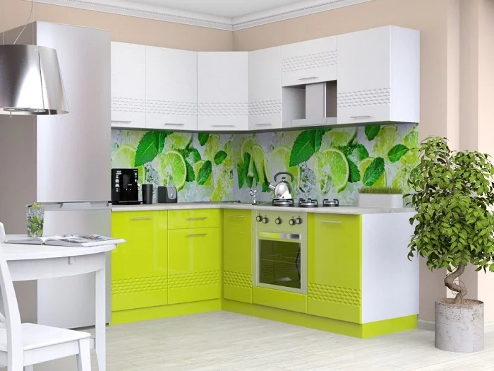 Глянцевый фартук (КОМПОЗИТ) KM 19_8