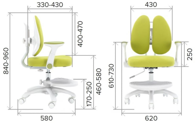 Детское кресло Everprof Kids 104 Ткань Оранжевый_14