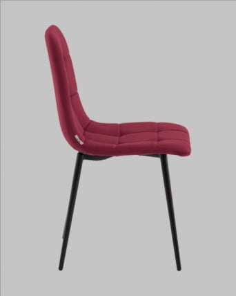 Стул Одди НЕВ велюр красный / NEW_3