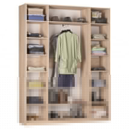 Шкаф распашный Р-230х180х45-1-ТР(ДСС-Белый) / R-230х180х45-1-TR(ДСС-Белый)_1