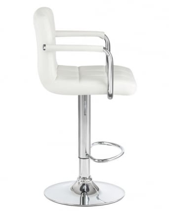 Стул барный DOBRIN KRUGER ARM (белый) 2 шт_3