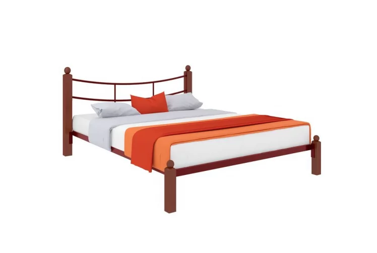 Кровать София Lux 1400х1900 Красная_0