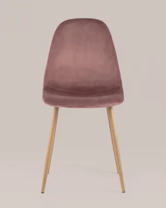Стул Валенсия велюр Пыльно-розовый_2