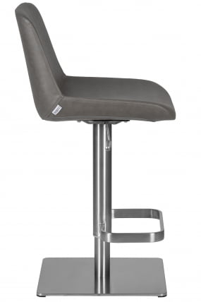 Стул барный DOBRIN ALDO Серый PU YP4_2