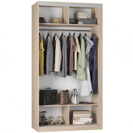 Шкаф-купе Б-230х120х60-3(Графит-Д9Д9) / B-230х120х60-3(Графит-D9D9)_1